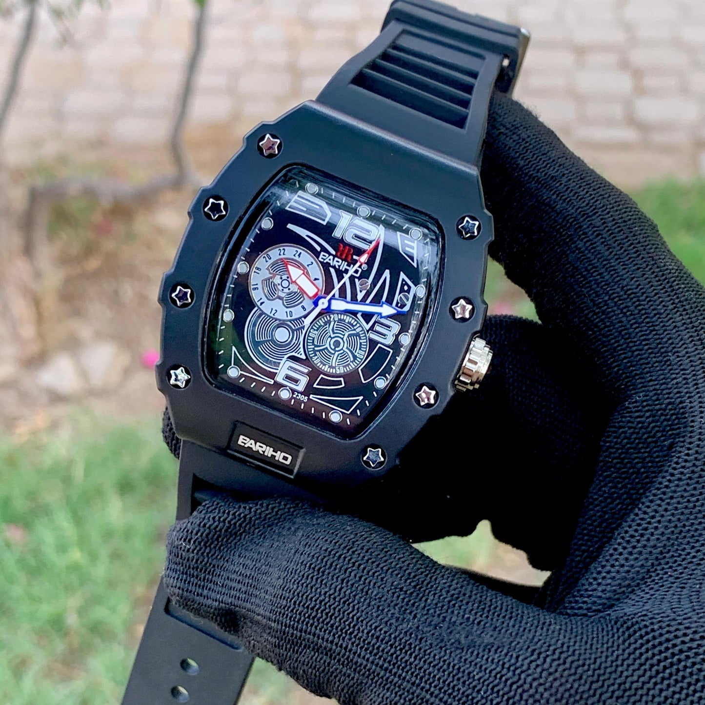 Bariho Men's Watch Black Strap