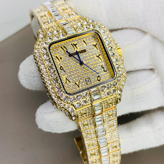 Cartier Sone Watch Arabic Dial Watch
