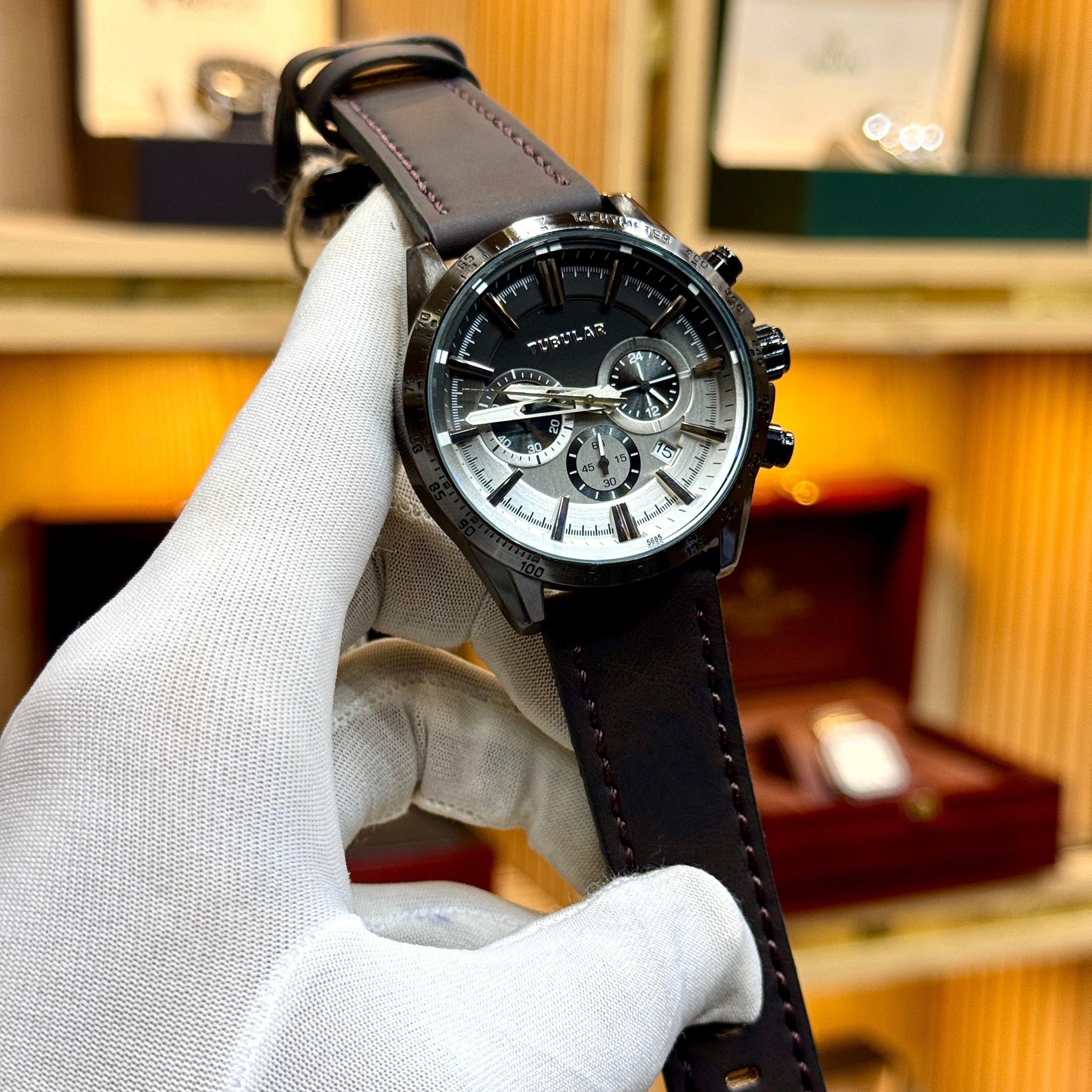 Tubular Chronograph Watch