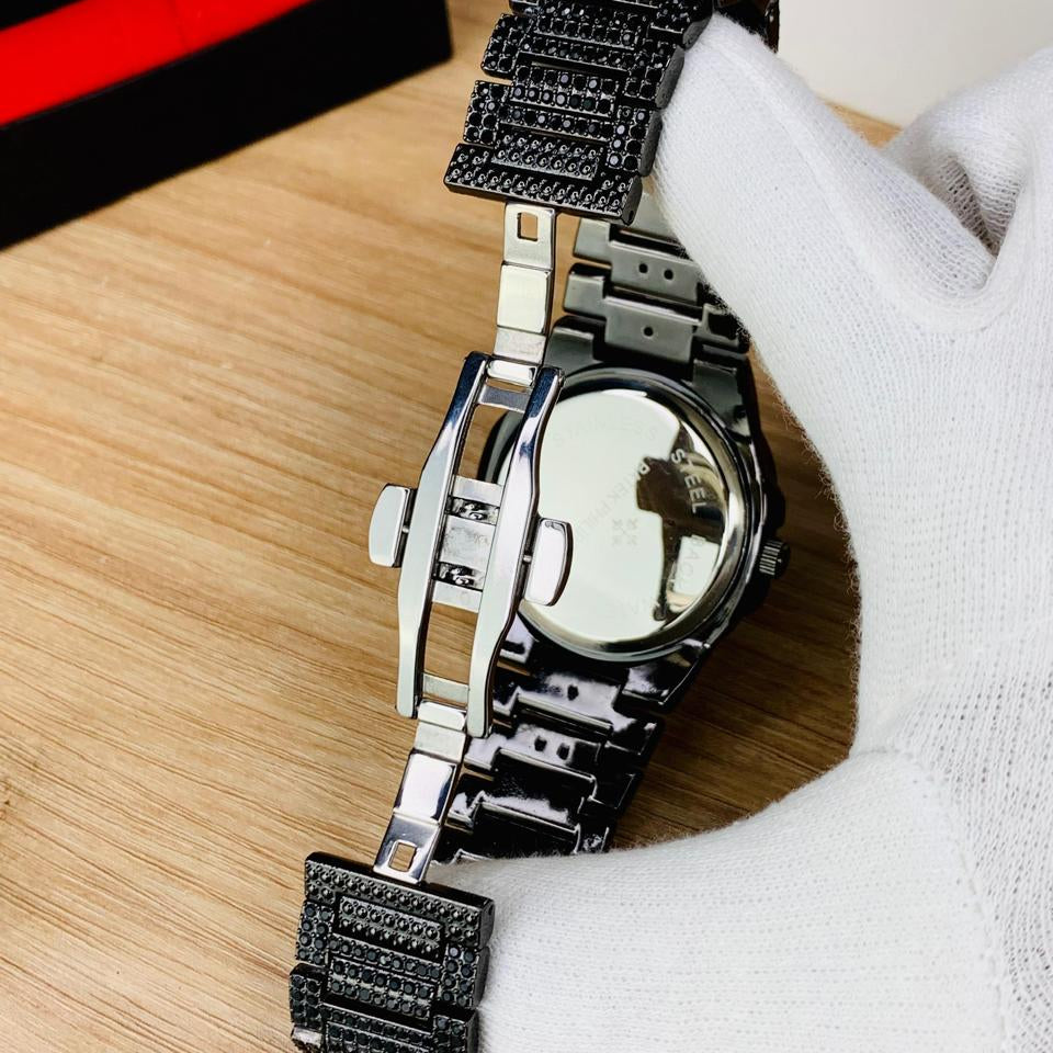 Patek Phillipe Arabic Iced Toned Watch