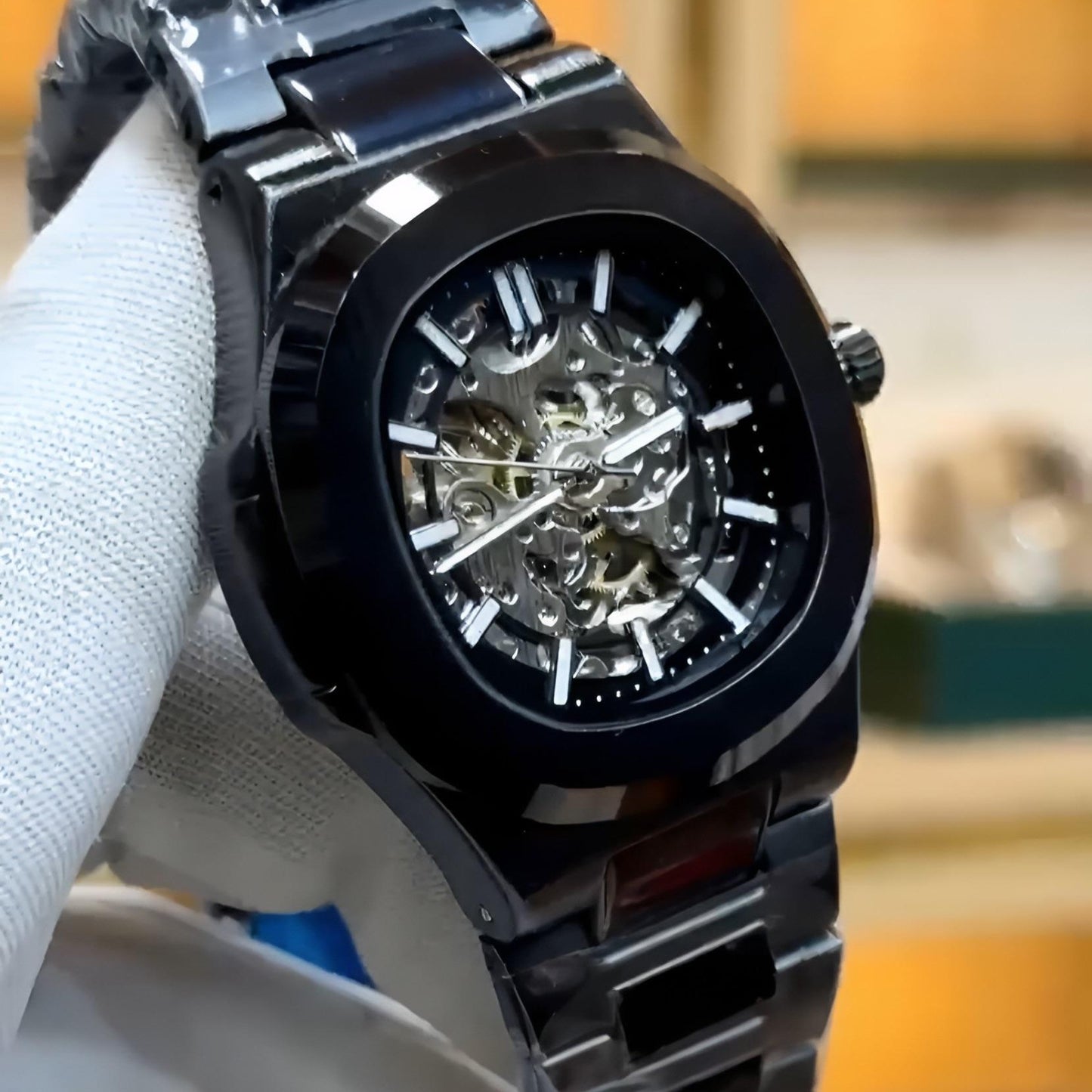 Bestwin Skeleton Men's Automatic Watch