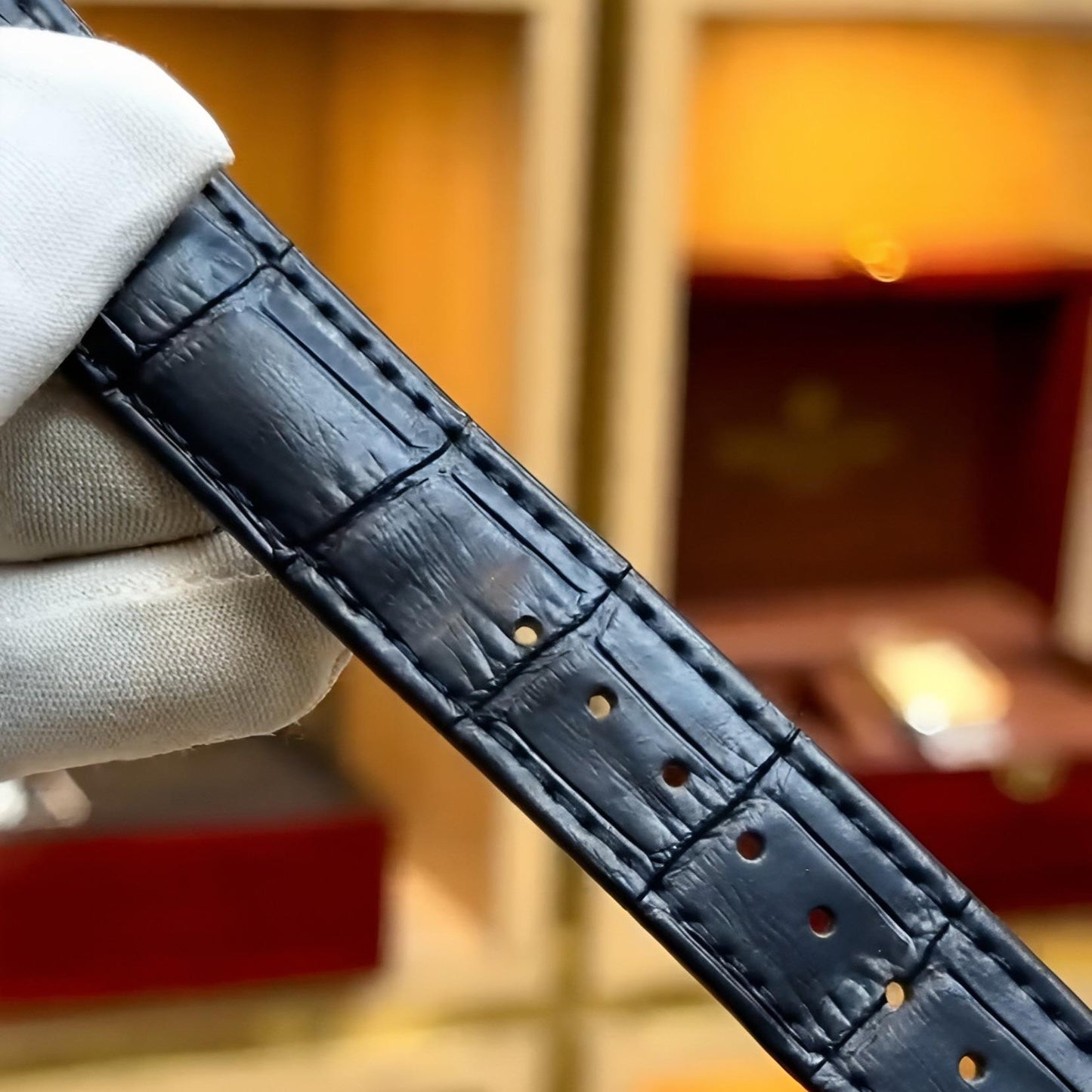 Tissot Men's Leather Strap Watch