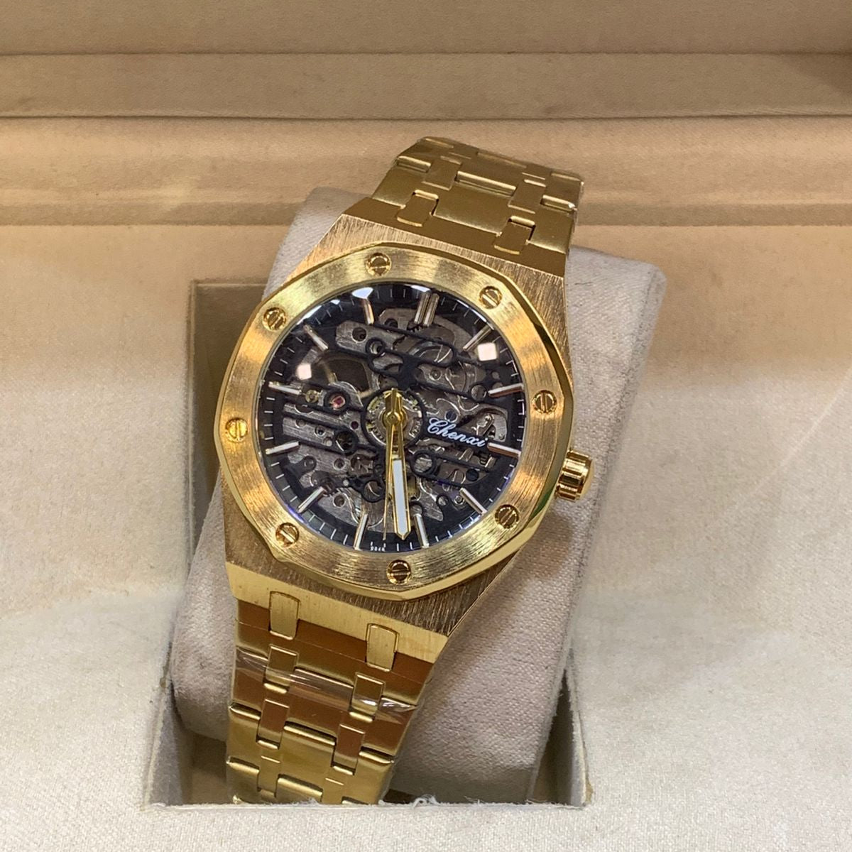 Chenix Skeleton Automatic Watch